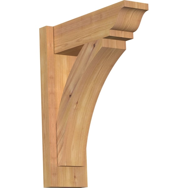 Ekena Millwork Thorton Smooth Traditional Outlooker, Western Red Cedar, 5 1/2"W x 16"D x 20"H OUT06X16X20THR01SWR - main